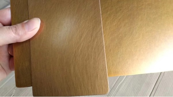不锈钢装饰板加上无指纹工艺更上一层楼！